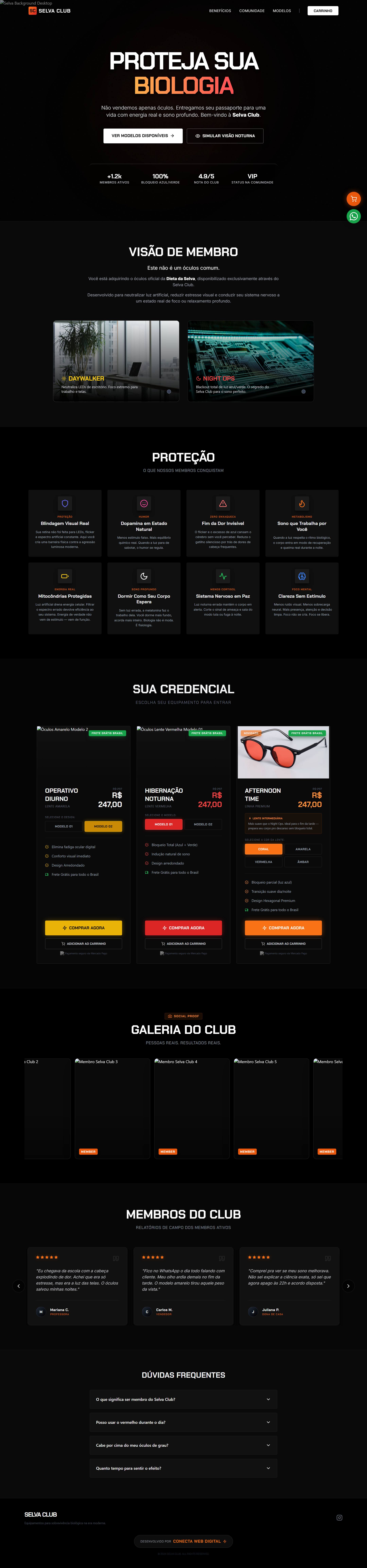 E-commerce Selva Club